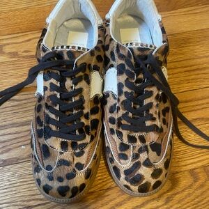 Dolce Vita Notice Stitch Genuine Calf Hair Sneaker